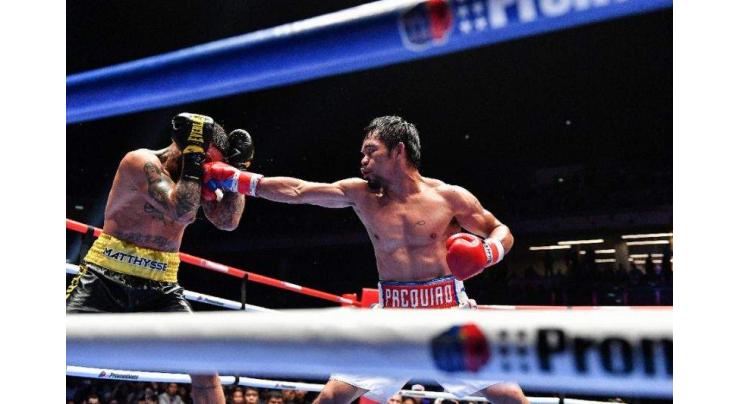 Pacquiao says '90 percent' sure will face Broner in January
