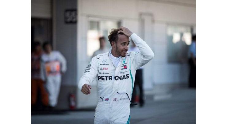 Hamilton poised to join Fangio, Schumacher as five-time champion
