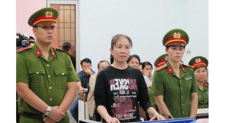 Freed Vietnam blogger 'Mother Mushroom' arrives in US
