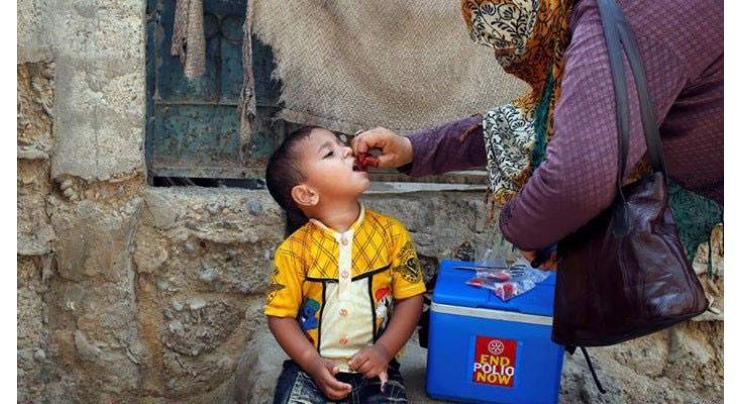 Minor diagnosed polio virus in FATA saved from paralysis
