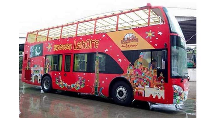 New ticket rates of 'Sightseeing Lahore Bus Service' from Nov 1

