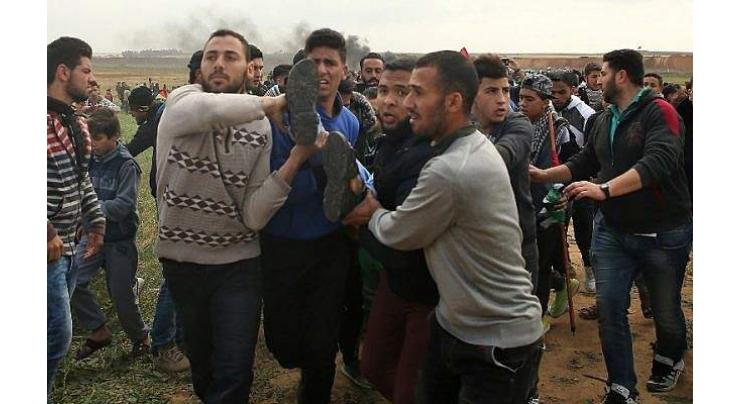 Five Palestinians injured in clashes with Israeli settlers
