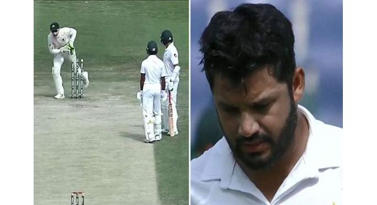 Don't just stand there! Azhar expects teasing from son for bizarre run out
