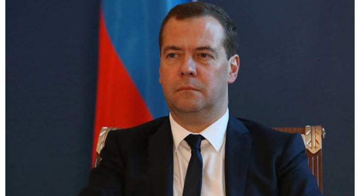 Russian Prime Minister Medvedev Says Discussed Nord Stream with German Chancellor Merkel
