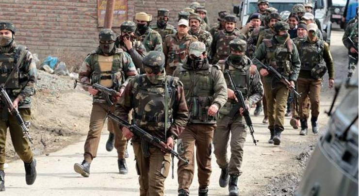 Indian troops martyr pregnant woman in IOK
