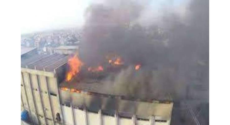 Two factories gutted in Faisalabad 
