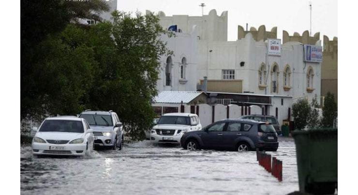 Floods in Qatar as almost a year's rain falls in one day
