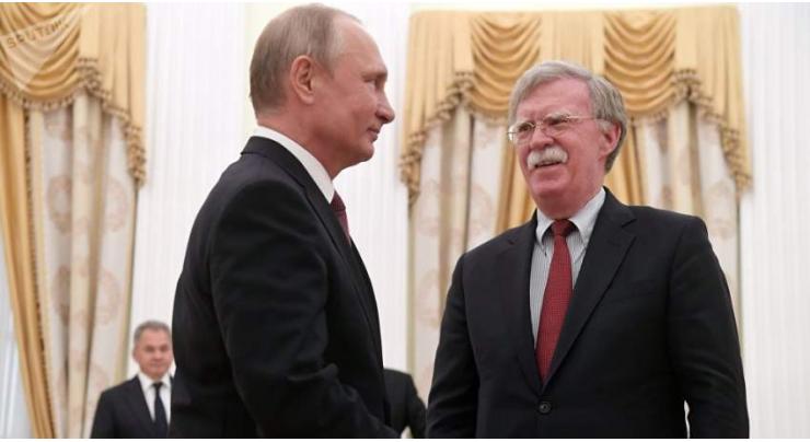 Kremiln Spokesman Confirms Putin-Bolton Meeting on Tuesday