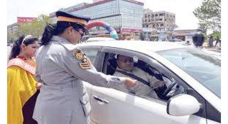 Islamabad Traffic Police (ITP) fine 765 Islamabad VIPs in 2018
