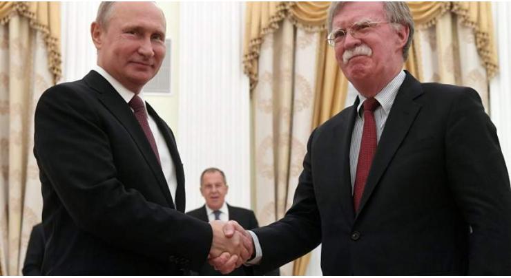 Putin, Bolton to Discuss Strategic Security, Syria, Bilateral Ties - Kremlin