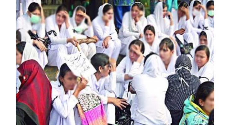 Nurses protest enters second day in Karachi
