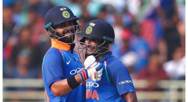 Cricket: India v West Indies second ODI scoreboard

