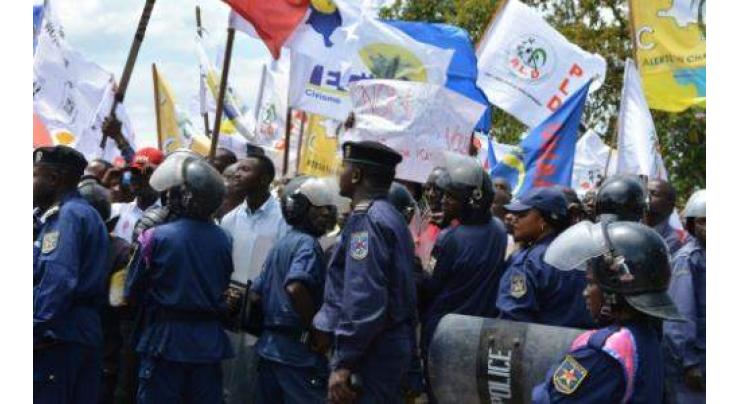 Thousands rally in DR Congo against use of voting machines
