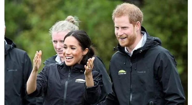 Wellies ahoy as New Zealand quake leaves Harry and Meghan unshaken

