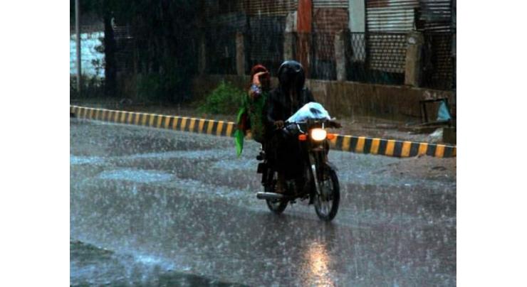 KP receives rain, hailstones with gusty winds
