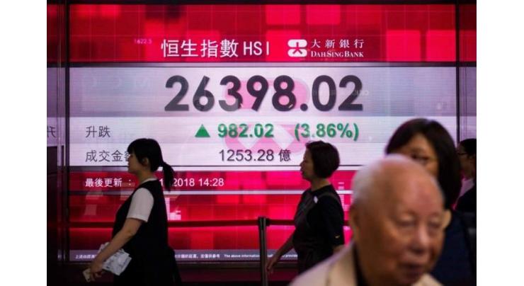 Asian markets surge as Trump fuels China trade deal hopes 02 November 2018

