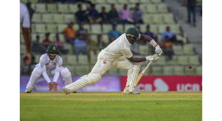 Zimbabwe build on lead in first Bangladesh Test
