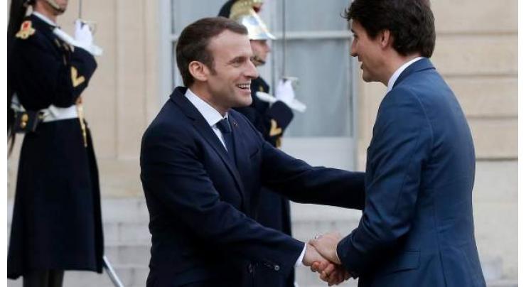 Trudeau, Macron to Meet During World War I Commemoration Events in France