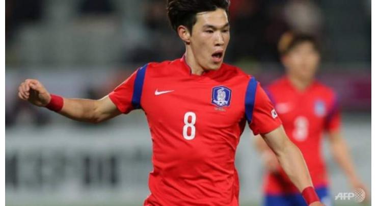 S. Korea international footballer crashes SUV, one dead
