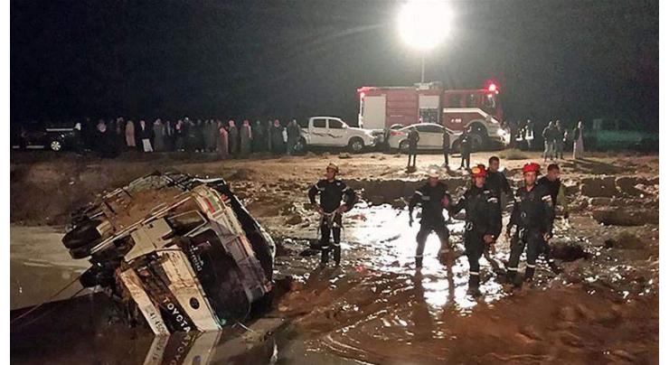 Floods in Jordan kill 11, force tourists to flee Petra
