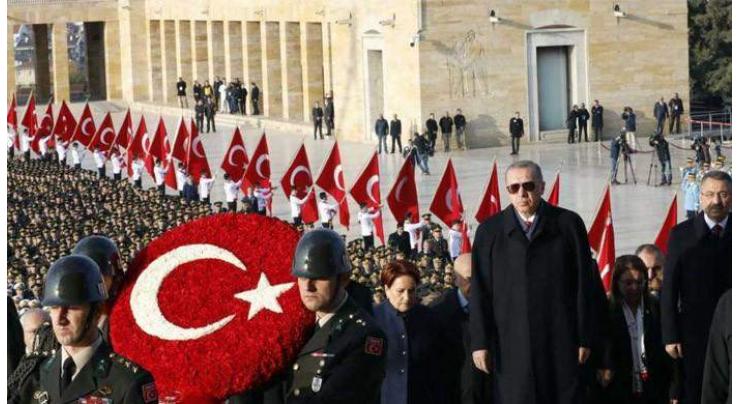 Four Turkish soldiers die in munitions blast: Erdogan
