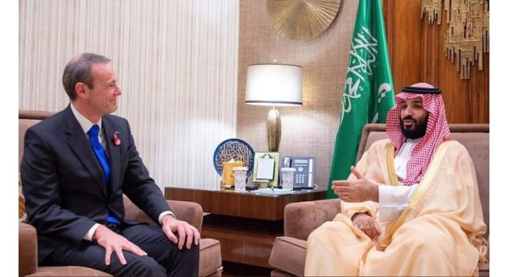 UK Special Envoy, Saudi Crown Prince Discuss Bilateral Relations in Riyadh- Saudi Ministry