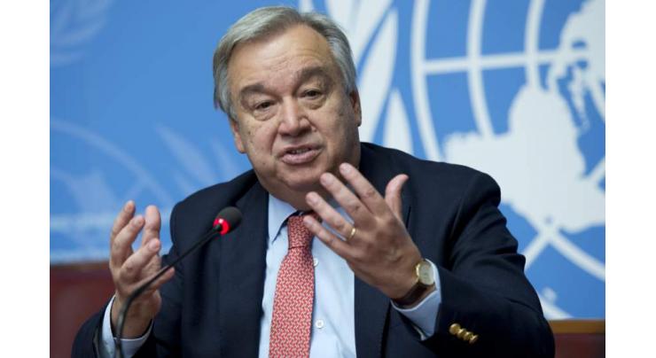 UN chief calls for strengthening int'l cooperation for collective solutions to global challenges
