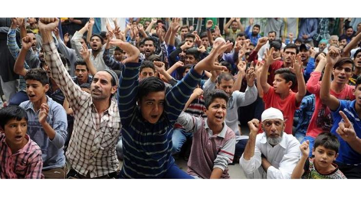 Shutdown, protests in south, north Kashmir
