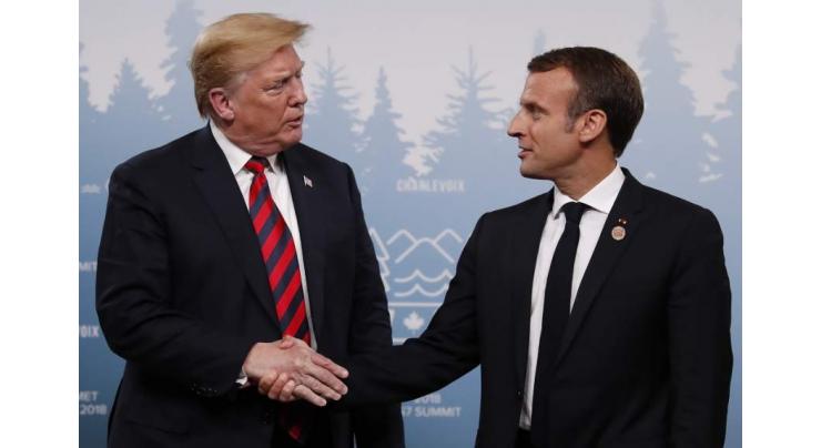 Trump criticizes Macron again over European defense remarks
