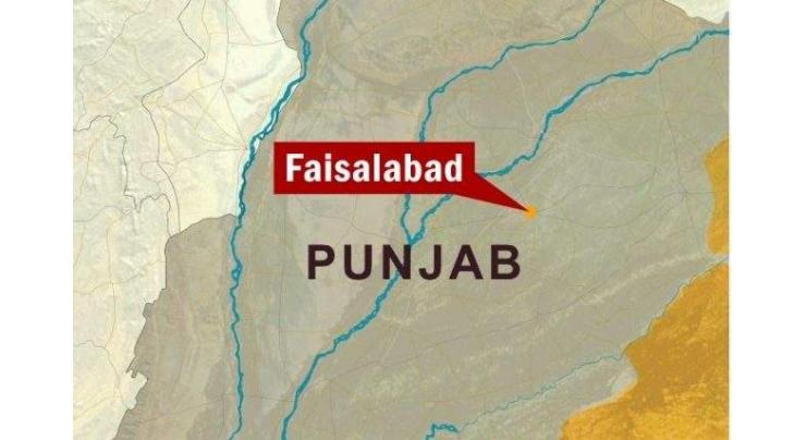 Six gangsters held in Faisalabad