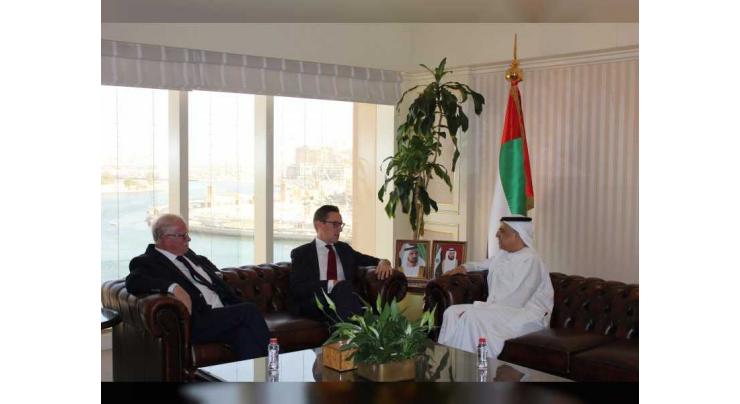 <span>Obaid Humaid Al Tayer meets with Jersey’s External Relations Minister</span>