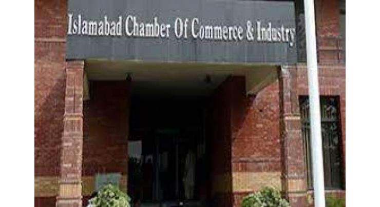 Islamabad Chamber of Commerce and Industry seeks free import of technology, machinery for producing value added products
