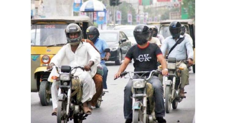 16 deaths in 10 months :mobility of bikers without helmet banned on Mall, Peshawar road

