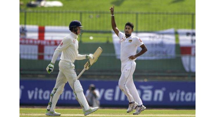 Cricket: Sri Lanka v England second Test scoreboard
