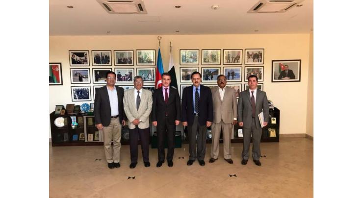 CGSS delegation headed by Major General Syed Khalid Amir Jaffery, HI(M), (Retd), President – CGSS visited Embassy of Republic of Azerbaijan and met His Excellency Ali Alizada, Ambassador of The Republic of Azerbaijan to Pakistan