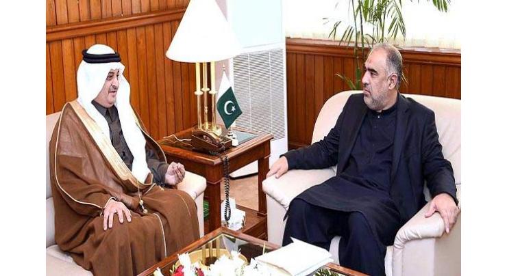 Pakistan enjoying exemplary friendship with Saudi Arabia: Asad Qaiser 

