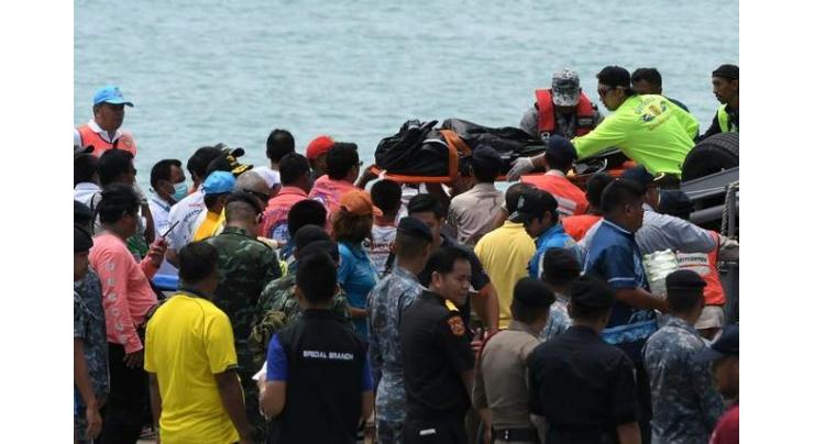 Thai authorities retrieve ship after fatal Phuket capsizing
