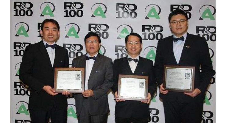 Two Taiwan technology institutes win U.S. R&D awards
