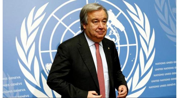 UN Secretary-General Antonio Guterres urges efforts to end "global pandemic" of violence against women
