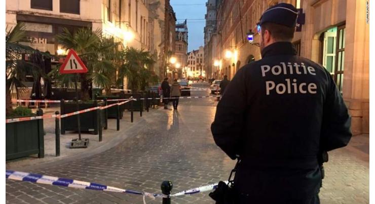 Police officer injured in Brussels knife attack
