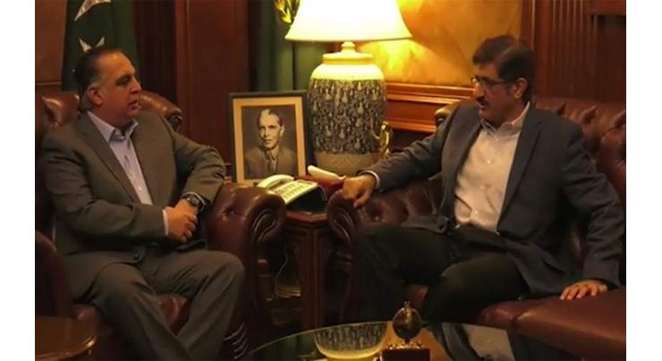 Chief Minister Sindh meets Governor to discuss ongoing development schemes
