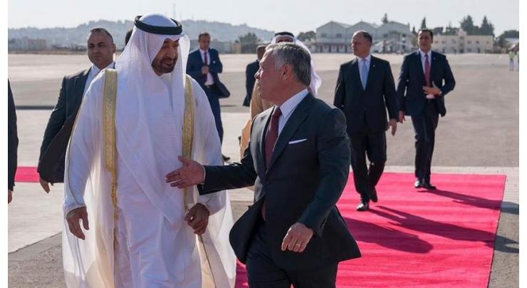 Mohamed bin Zayed, King of Jordan discuss ties, regional developments