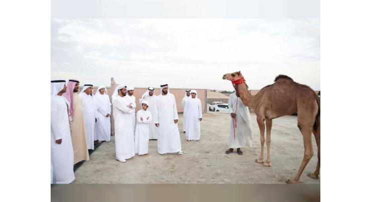 <span>Hamdan bin Zayed inspects site of Al Dhafra Heritage Festival in Madinat Zayed</span>