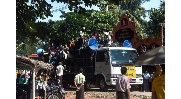 Quiet, please: Myanmar festival stirs debate over religious noise
