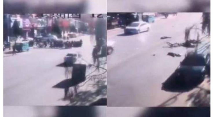 Five dead, 18 hurt as car rams into children in China

