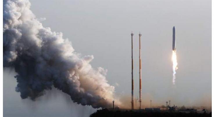 S. Korea successfully tests space rocket engine
