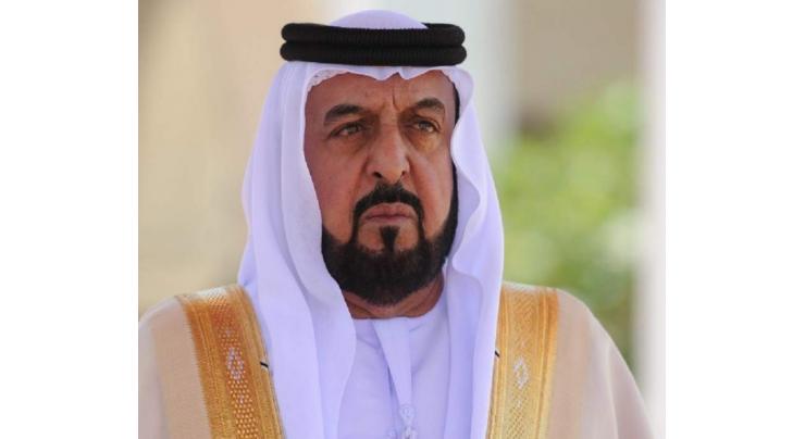 President reaffirms UAE solidarity with the Palestinian people