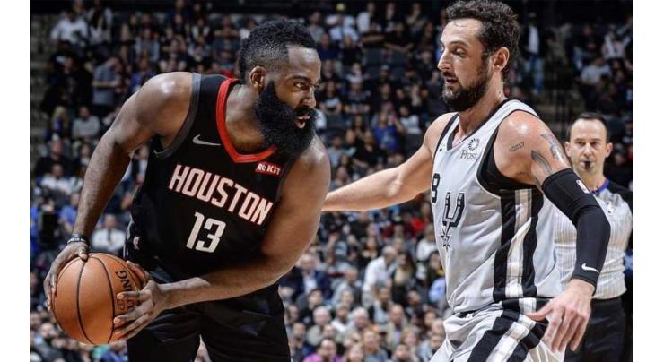 Rockets romp over Spurs in Lone Star State clash
