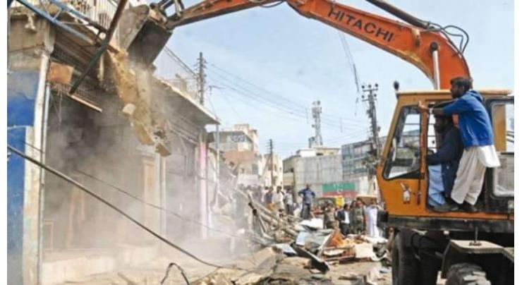 Anti-encroachment operation to be launched in district West Karachi
