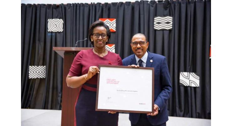 Rwanda's first lady named UNAIDS special ambassador
